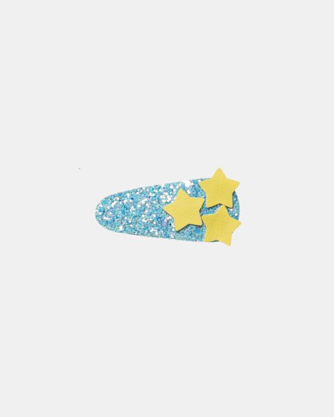 Hair clip with glitter