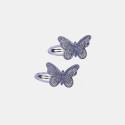 Hair clip butterflies with strass