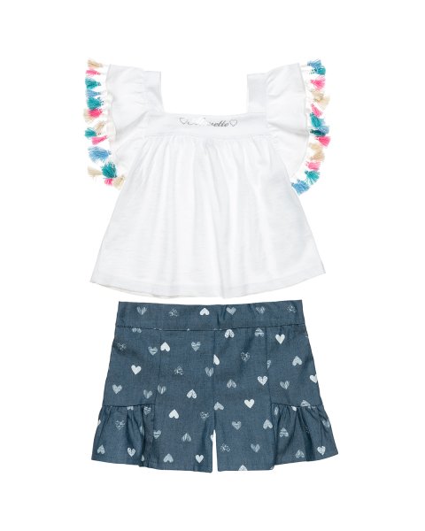 Set blouse with sorts (3-18 months)