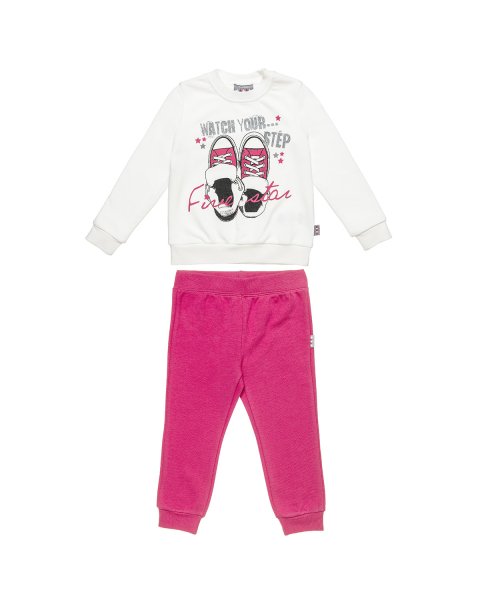 Set Five Star blouse with print and glitter (12 monhts-5 years)