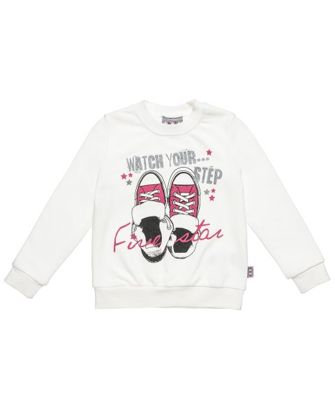 Set Five Star blouse with print and glitter (12 monhts-5 years)