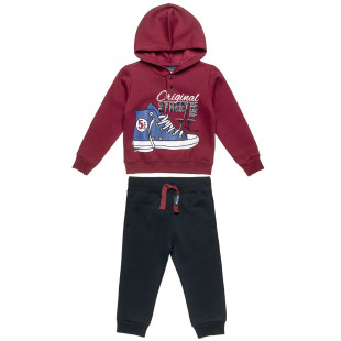 Set Five Star blouse with hood and pants (12 monhts-5 years)