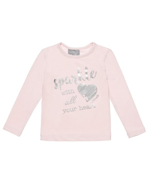 Blouse with foil metallic print (12 months-5 years)