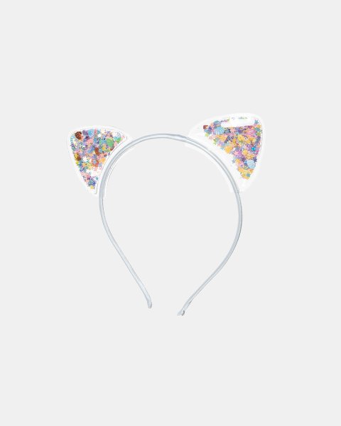 Headband with confetti patterns