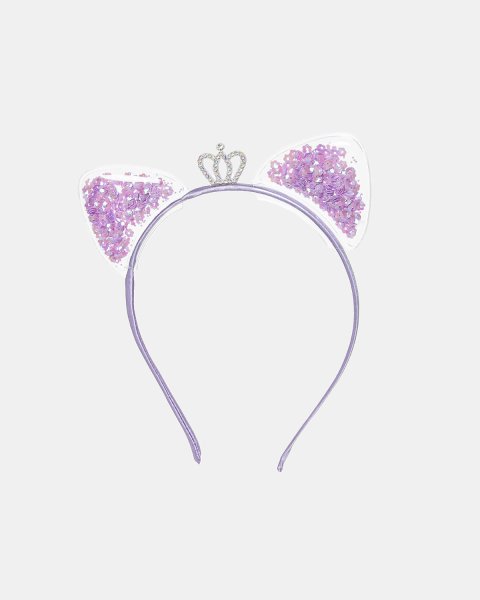Headband with confetti patterns