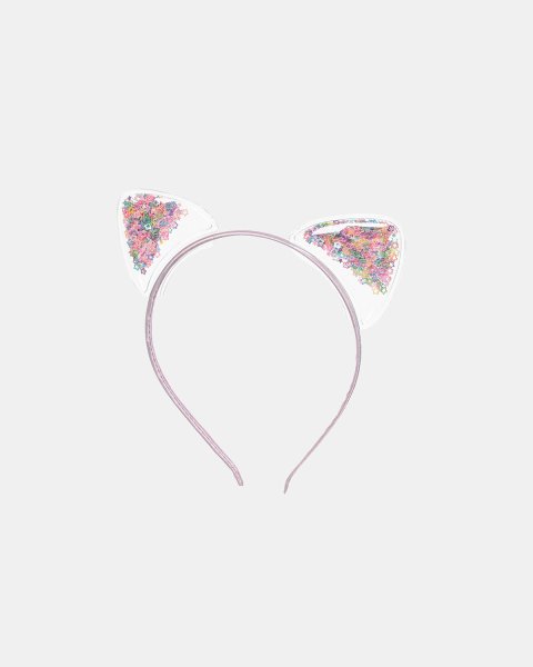 Headband with confetti patterns