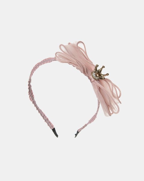 Headband decorated with crown
