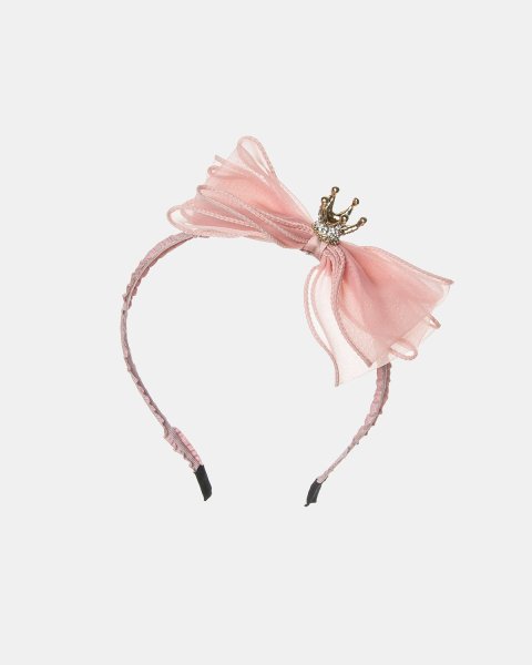 Headband decorated with crown