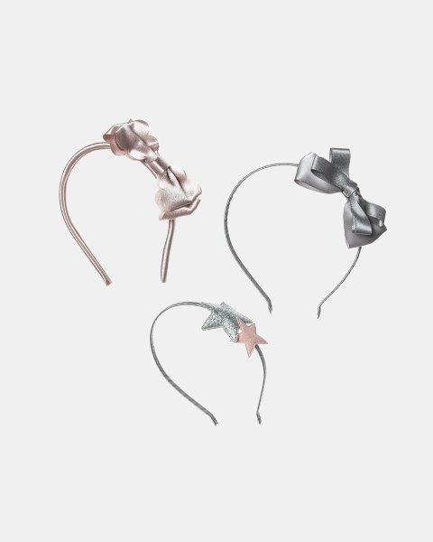 Headband with shiny details - 3pcs set