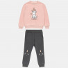 Tracksuit Five Star cotton fleece blend with glitter detail (12 months-5 years)