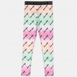 Leggings Gym Tonic with pattern (6-16 years)