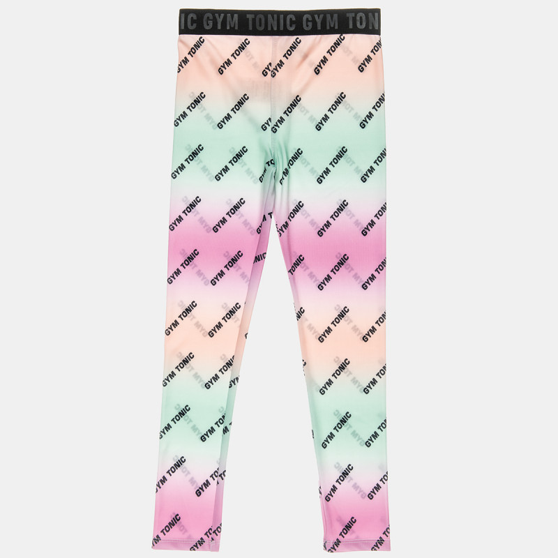 Leggings Gym Tonic with pattern (6-16 years)