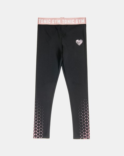 Leggings Gym Tonic with metallic print (6-16 years)