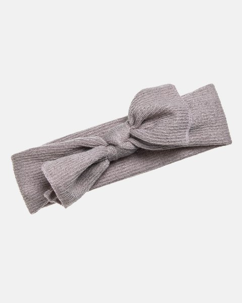Knitted headband with a bow (1-3 years)