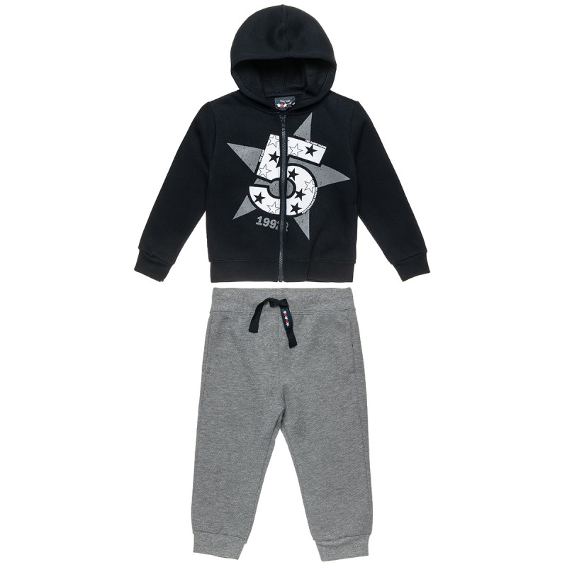 Set Five Star cardigan with hood and pants (12 monhts-5 years)