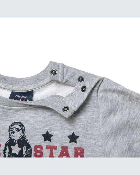 Set Five Star blouse with print and pants (9 monhts-5 years)