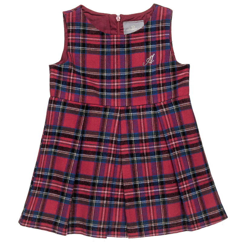 Φόρεμα με καρό μοτίβο (2-5 ετών)