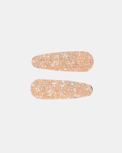 Hair clip with glitter