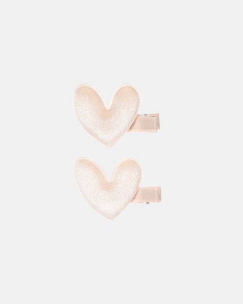 Hair clip velour hearts