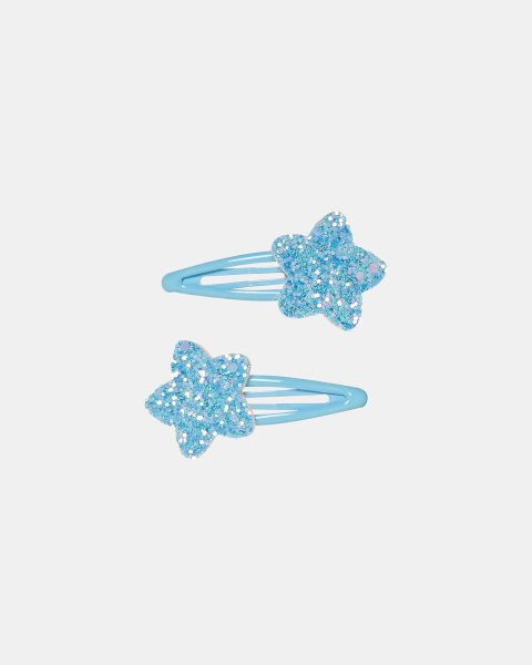 Hair clip with glitter