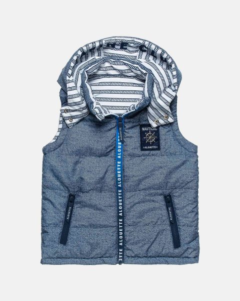 Double sided vest with embroidery (6-16 years)