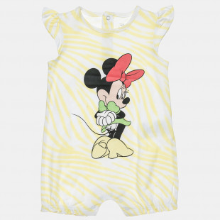 Φορμάκι Disney Minnie Mouse με ρίγες (3-12 μηνών)