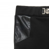 Leggings with leather details (6-16 years)