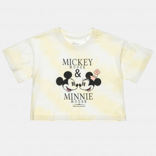 Μπλούζα crop Disney Mickey & Minnie (6-14 ετών)