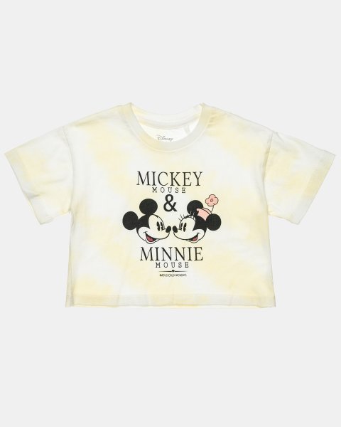 Μπλούζα crop Disney Mickey & Minnie (6-14 ετών)