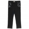 Leggings with leather details (6-16 years)
