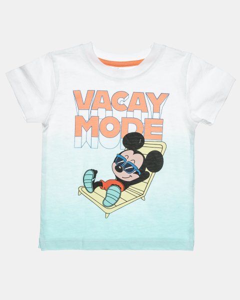Μπλούζα Disney Mickey Mouse με τύπωμα (12 μηνών-3 ετών)