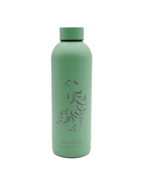 Water bottle thermos with tiger print 500ml