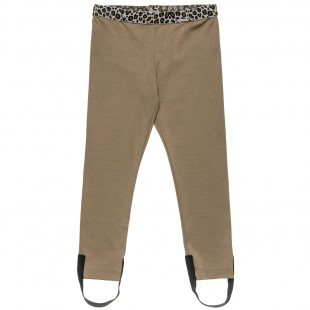 Leggings with leopard details (6-14 years)