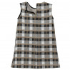 Dress checkered fabric (6-14 years)