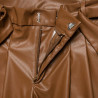 Leather pants with belt (6-14 years)