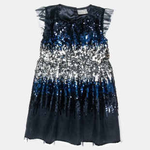 Dress with sequins and tulle (18 months-5 years)