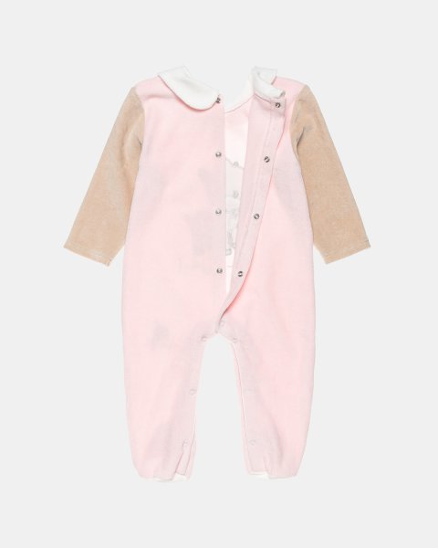 Babygrow velour with embroidery (1-12 months)