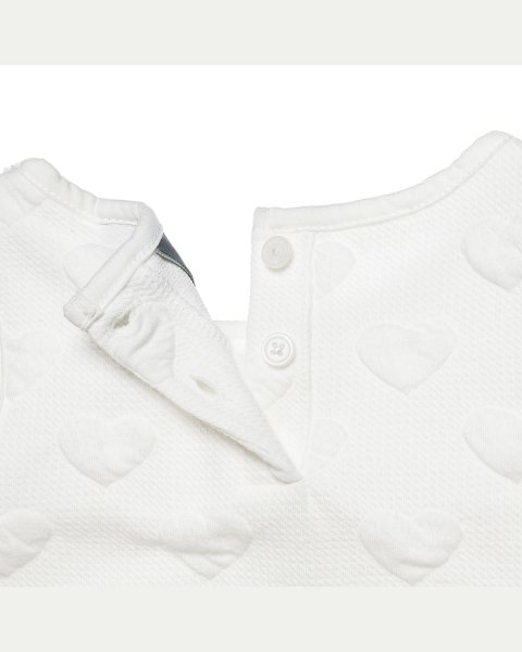 Dress with hearts motive all over (9 months-5 years