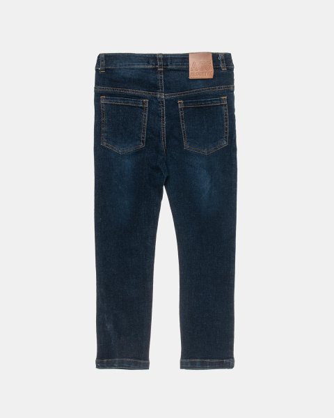 Denim straight pants (6-16 years)