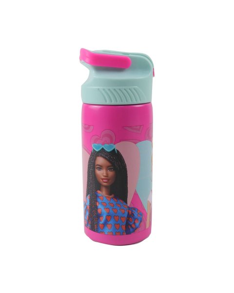   Παγούρι ανοξείδωτο με καλαμάκι Barbie 500ml