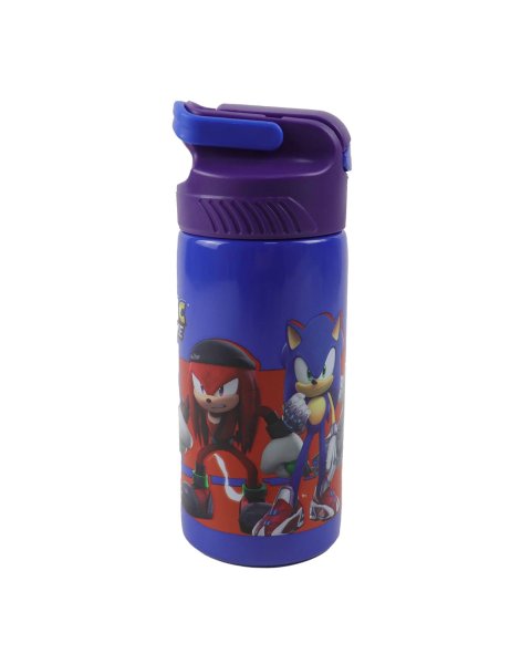 Water bottle stainless steel with straw Sonic the Hedgehog 500ml