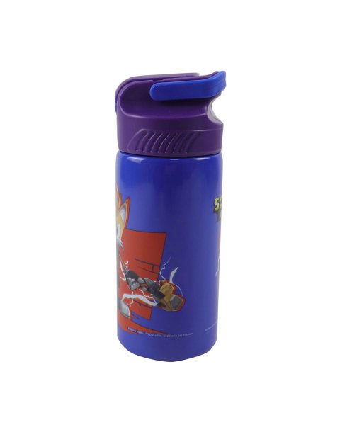 Water bottle stainless steel with straw Sonic the Hedgehog 500ml