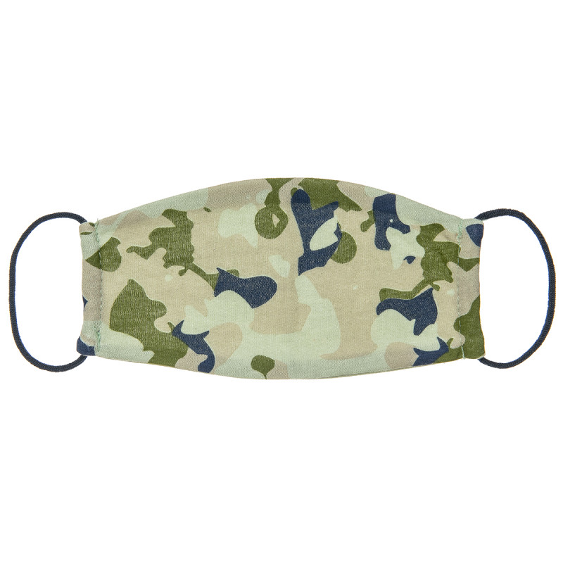 Mask Fabric militaire print (3-6 years)