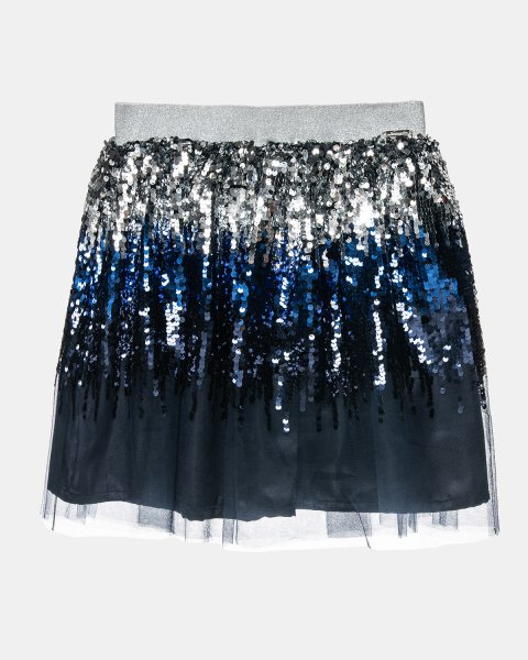 Skirt with sequins and tulle (6-14 years)