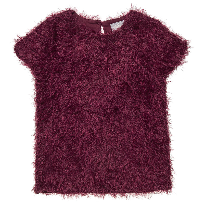 Μπλούζα μοχέρ με κούμπωμα στην πλάτη (6-14 ετών)