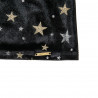 Dress velour with all over star (6-14 years)
