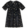 Φόρεμα βελουτέ με μοτίβο glitter αστέρια (6-14 ετών)
