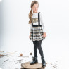 Φούστα καρό με τιράντες (6-12 ετών)