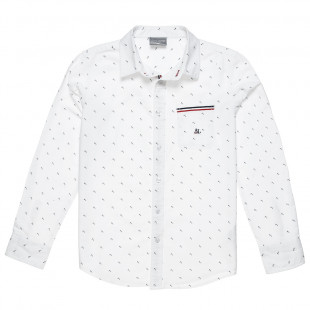 Shirt with all over print and pockets (6-16 years)