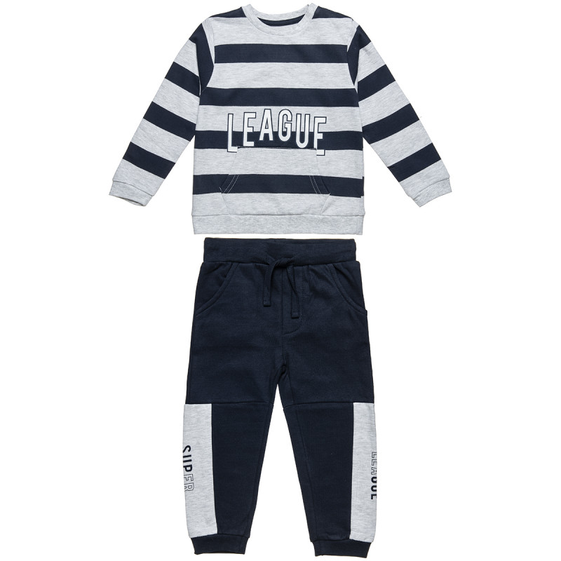 Set sweatshirt stripped and pants (6 months-8 years)
